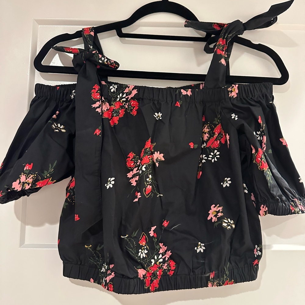 Rebecca Taylor Floral Top-size 2